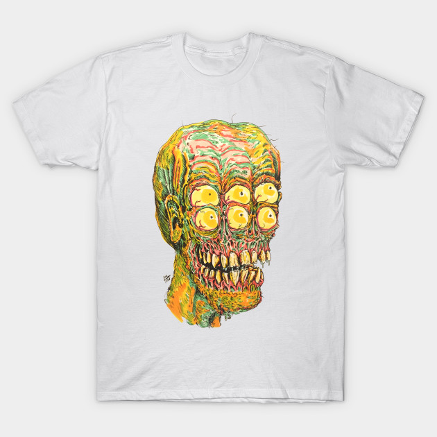 Six Eyed Weirdo T-Shirt-TOZ